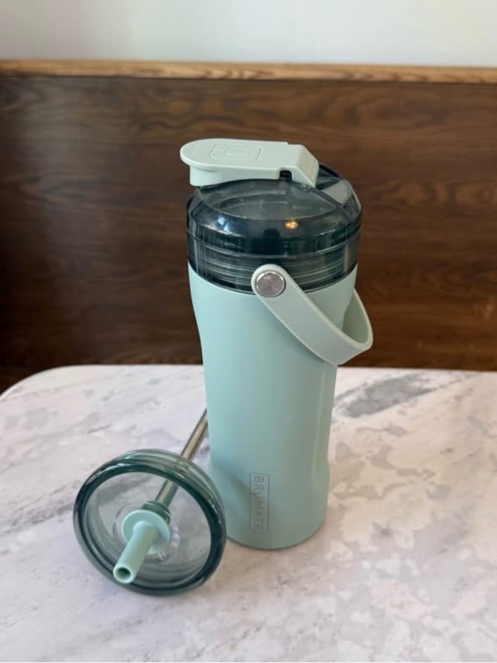 BrüMate Multishaker Sage Green with Straw Lid